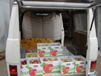 vente de pommes de terre et pommes