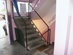 l'entr&eacute;e avec l'ancien escalier