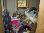chambre &agrave; d&eacute;barrasser