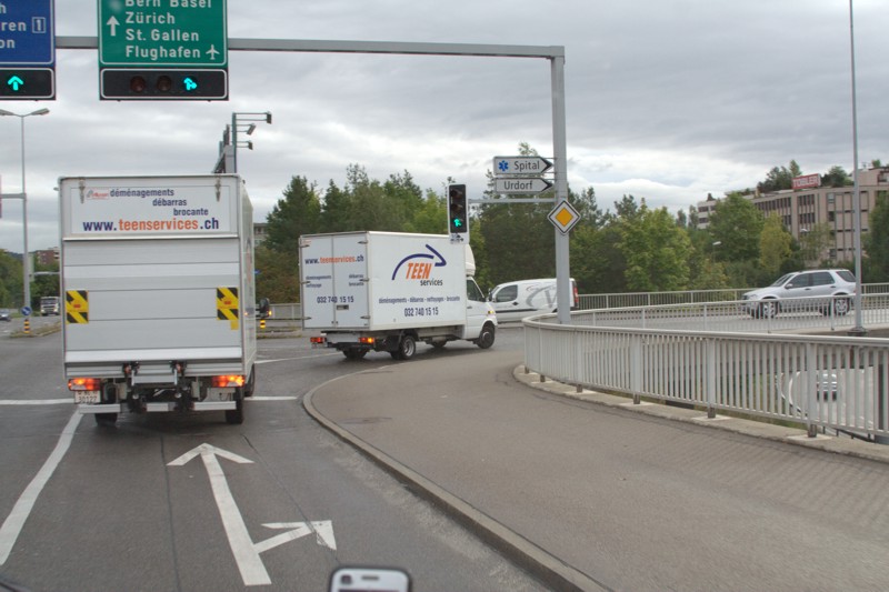 Déménagements dans toute la Suisse