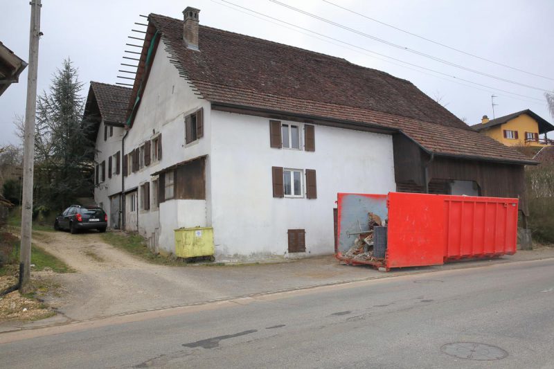 Débarras ferme à Chevenez